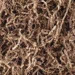 Paper shreds, 2 mm, brown, 1 kg