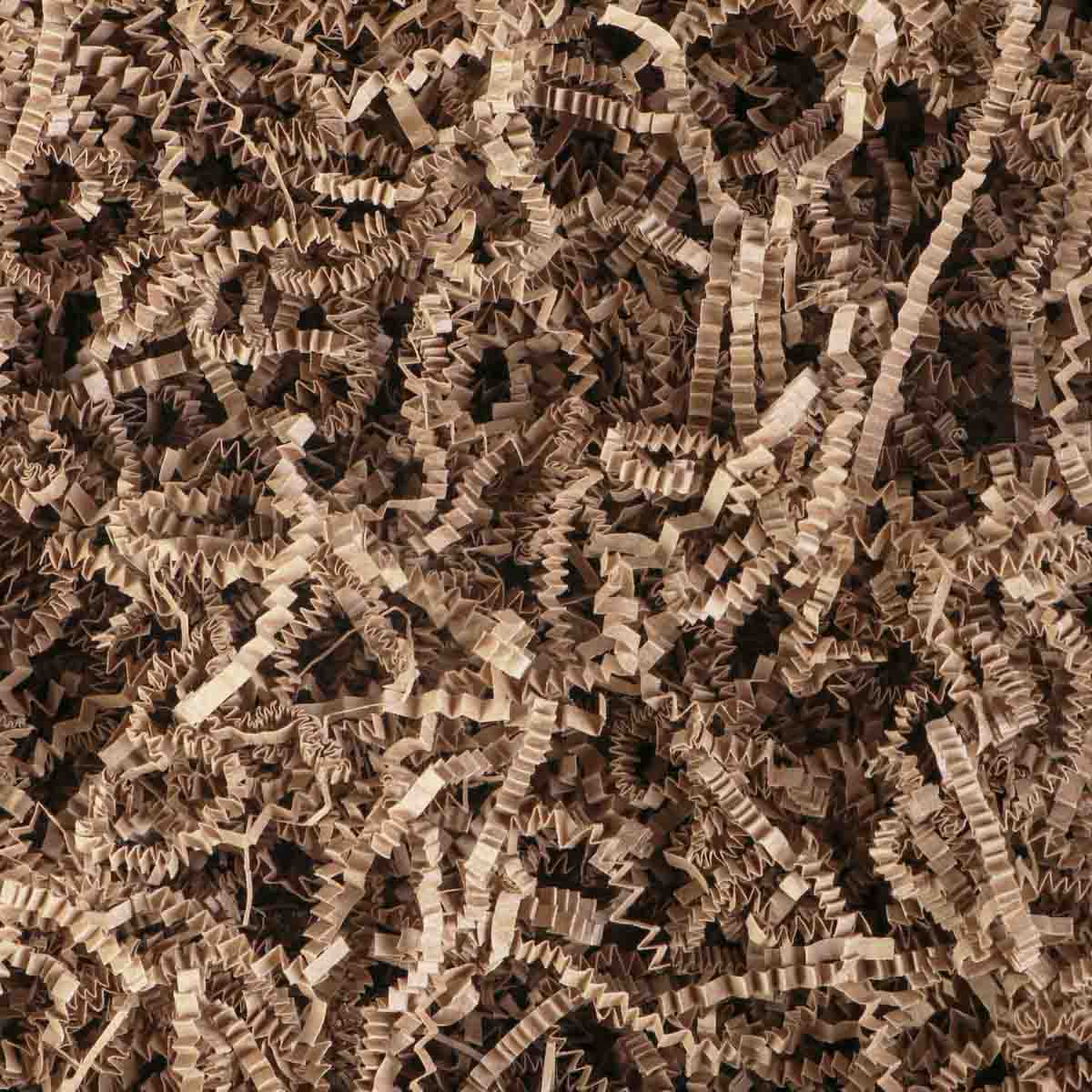 162787.jpg Paper shreds, 2 mm, brown, 1 kg - Image 1