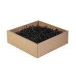 Paper shreds, 2 mm, black, 1 kg - Image 2