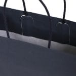 Gift bag with twisted handles, 540x160x430mm, PAP, 130gsm, blue, J-Fold Cotone - Image 2