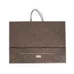 Gift bag with twisted handles, 540x160x430mm, PAP, 130gsm, brown, J-Fold Cotone - Image 3