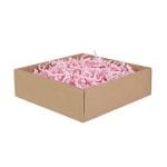 Paper shreds 4 mm, light pink, 1 kg - Image 2