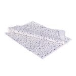 Zīdpapīrs loksnēs, 500x750mm, balts/violets, 18gsm, iepakojumā 24gab.