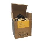 Presētas salvetes ONE 96, 24x25cm, VI 50gsm, baltas, iepakotas atsevišķi, iepakojumā 96gab.