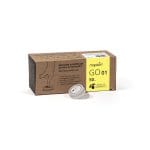 Pressed wipes in capsules with liquid 20x22cm VI 40gsm white GO 50 Laim