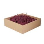 Paper shred 4 mm, burgundy, 5 kg - Image 2