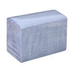 Popieriniai rankšluosčiai V-fold Omnia Labour, mėlyni, 3 sluoksniai, 18 gsm, 25 × 30 cm, 230 lapų