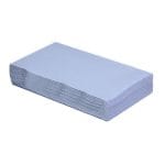 Popieriniai rankšluosčiai V-fold Omnia Labour, mėlyni, 3 sluoksniai, 18 gsm, 25 × 30 cm, 230 lapų - Image 3