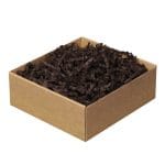 Basic paper shreds, 4 mm, dark brown, 5 kg - Image 2