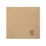 Popierinės servetėlės, 2 sluoksniai, 38x38cm, 1/4, šviesiai rudos sp., pakuotėje 40vnt.