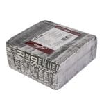 Papīra kabatiņas galda piederumiem ar salveti,  90x240mm, melnas/baltas, iepakojumā 125gab. - Image 5