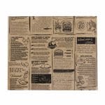 Popierius 280 × 333 mm lakštais, PAP, 40 gsm, rudos sp., Newspaper