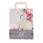 Dāvanu maiss ar plakaniem rokturiem GARDEN, 220x100x290mm, PAP, 80gsm, - Image 3