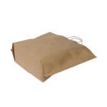 Popieriniai maišeliai su suktomis rankenėlėmis, 500x150x415 mm, 90 gsm, rudos sp., B-Bags - Image 3