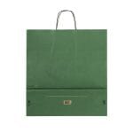 Dāvanu maiss ar vītiem rokturiem, 450x150x490mm, PAP,  110gsm,  zaļš - Image 3