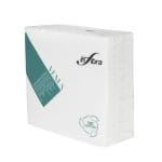 Infibra Airlaid paper napkins, 40x40 cm, 1/4, 1 layer, white, pack of 40 pcs. - Image 3