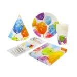 Popierinės kepuraitės SPARKLING BALOONS, 6vnt. - Image 5