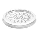 PP lids for containers Ø115 mm, transparent, 25 pcs.