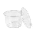 Indeliai PET 550 ml, Ø117/76 mm, skaidrūs, 32 vnt. - Image 2