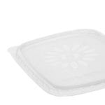 Vāki PP konteineriem, 108x81x33mm, caurspīdīgi, iepakojumā 100gab. - Image 2