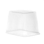 PP containers, 2000 ml, 180 x 133 x 129 mm, transparent, 50 pcs. - Image 2