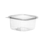 Indeliai PET 375ml, 113x120x58mm, su atlenkiamu dangteliu, skaidrūs, 100vnt. - Image 2