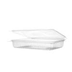 Indeliai PET 750 ml, 179x135x58 mm, su atlenkiamu dangteliu, skaidrūs, 100 vnt.