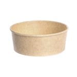 PAP/PE container, 550 ml, Ø142 mm, kraft, 50 pcs.