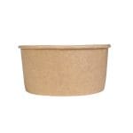 PAP/PE container, 750 ml, Ø145 mm, kraft, 50 pcs. - Image 2