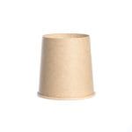 PAP/PE containers, 500 ml, Ø96/95 mm, kraft, 25 pcs. - Image 2