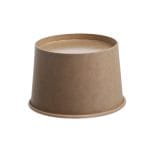 PAP/PE containers, 250 ml, Ø96/60 mm, kraft, 50 pcs. - Image 2