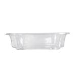 Salad containers, PET 750 ml, 180×180×46 mm, 396 pcs., transparent (E400646) - Image 2