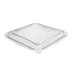 Vāki salātu kārbām, PET, 180×180 mm, caurspīdīgi, iepakojumā 396gab.