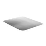 PAP/PET lids for aluminium containers with L-shaped edges, 145x120mm, 100 pcs.