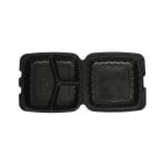 Boxes with PP lids, 200×205×80 mm, 100 pcs., black - Image 2