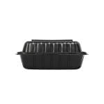 Boxes with PP lids, 200×205×80 mm, 100 pcs., black - Image 3
