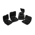 Boxes with PP lids, 230×160×70 mm, 100 pcs., black - Image 4