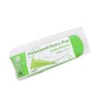 Anti-slip conical pastry bags 15x30cm 80μm, green, LDPE (100 pcs/roll) - Image 2