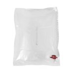 Juice bags with tap, bag in box, 3 l, transparent, LDPE