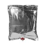Sulčių maišeliai 5 l su čiaupu, metalizuoti, LDPE