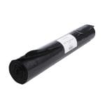 Atkritumu maisi LD, 150L, 75x115cm, 50µm, melni, LDPE, rullī 10gab.