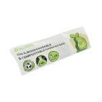 BIO šiukšlių maišai, 140L, (87x132cm), 17µm, 10 vnt., žalios sp.