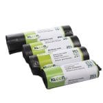 Šiukšlių maišai 52x64cm, 30l, juodos sp., 8µm, HDPE, rulone 20 vnt. - Image 3