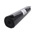 Garbage bags 120x150cm, 300L, black, 50µm, LDPE, in a roll of 10 pcs.