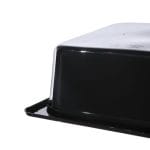 PP sealable containers 6300 ml 325 x 265 x 100 mm, black, 92 pcs. - Image 4