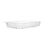 Dangteliai uogų indeliam, PET, 190x116x15mm, skaidrūs, 576 vnt. - Image 2