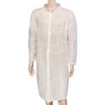 PP Spino gown, white, with Velcro fasteners (10 pcs.)