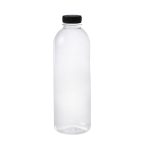PET bottles (30% rPET) 1 litre, neck Ø38 mm, transparent, round, pack of 70. - Image 3