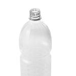 PET bottles (30% rPET) 1.5 l, neck Ø28 mm, transparent, round, in packs of 144. - Image 2