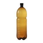 PET bottles (30% rPET) 2 l, neck Ø28 mm, brown, round, in packs of 112. - Image 3